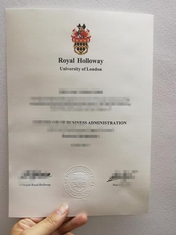 皇家霍洛威大学专升硕毕业证 rhul123 diploma