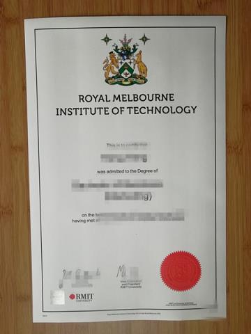 皇家墨尔本理工大学毕业证 The Royal Melbourne Institute of Technology diploma