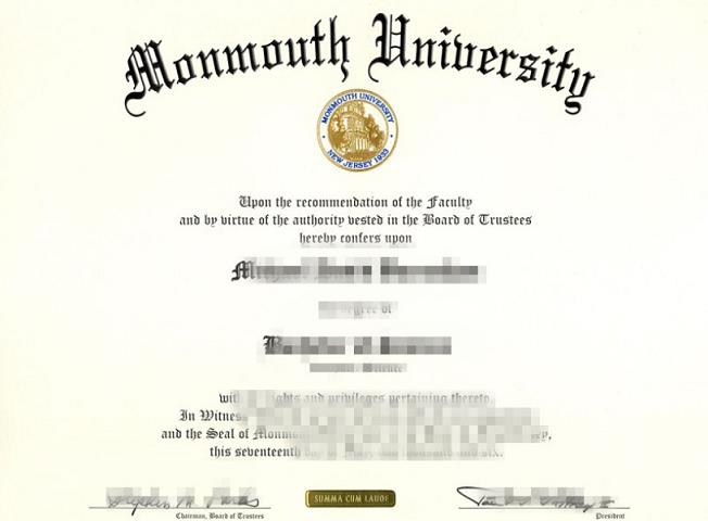 蒙莫斯学院毕业证 Monmouth College diploma