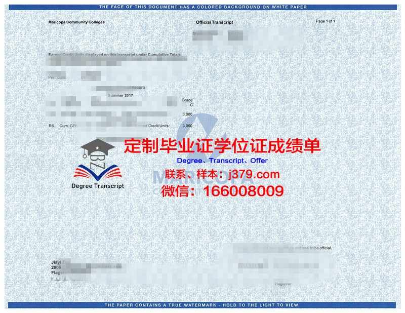 Irvine UC成绩单：一份全球认可的学术证明