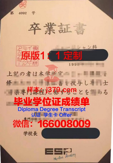 第一经理专门学校毕业证成绩单：承载梦想的证明
