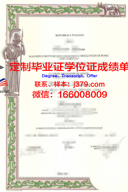 罗马国际社会科学自由大学研究生毕业证