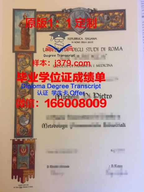 罗马第三大学毕业证书图片高清(罗马三大考试官网)