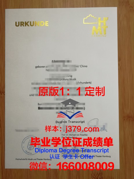 汉堡-哈尔堡工业大学证书成绩单(汉堡哈尔堡工业大学排名)
