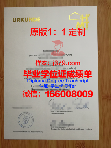 汉堡-哈尔堡工业大学证书成绩单(汉堡哈尔堡工业大学排名)