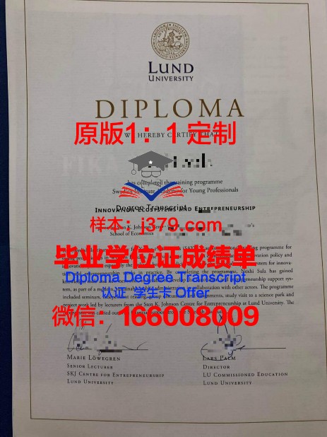 瑞典索德脱恩大学毕业证展示