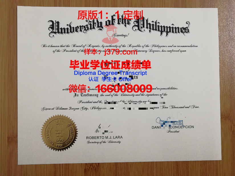 菲律宾大学第利曼分校研究生毕业证书(菲律宾国立大学硕士申请)