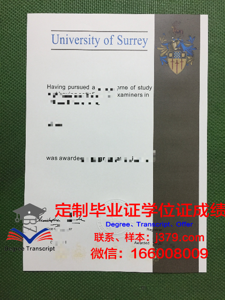 萨尔大学研究生毕业证书(萨里大学毕业证)